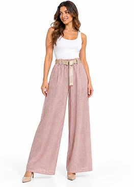 Pantalon Listado Brillos(#7167)
