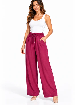 Pantalón Capri - Burdeos