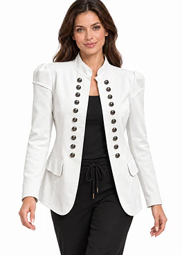 Chaqueta estilo Militar