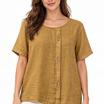 Blusa Lino 3 Botones
