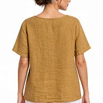 Blusa Lino 3 Botones