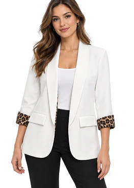 Blazer Animal Print