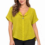 Blusa Lino 1 Boton
