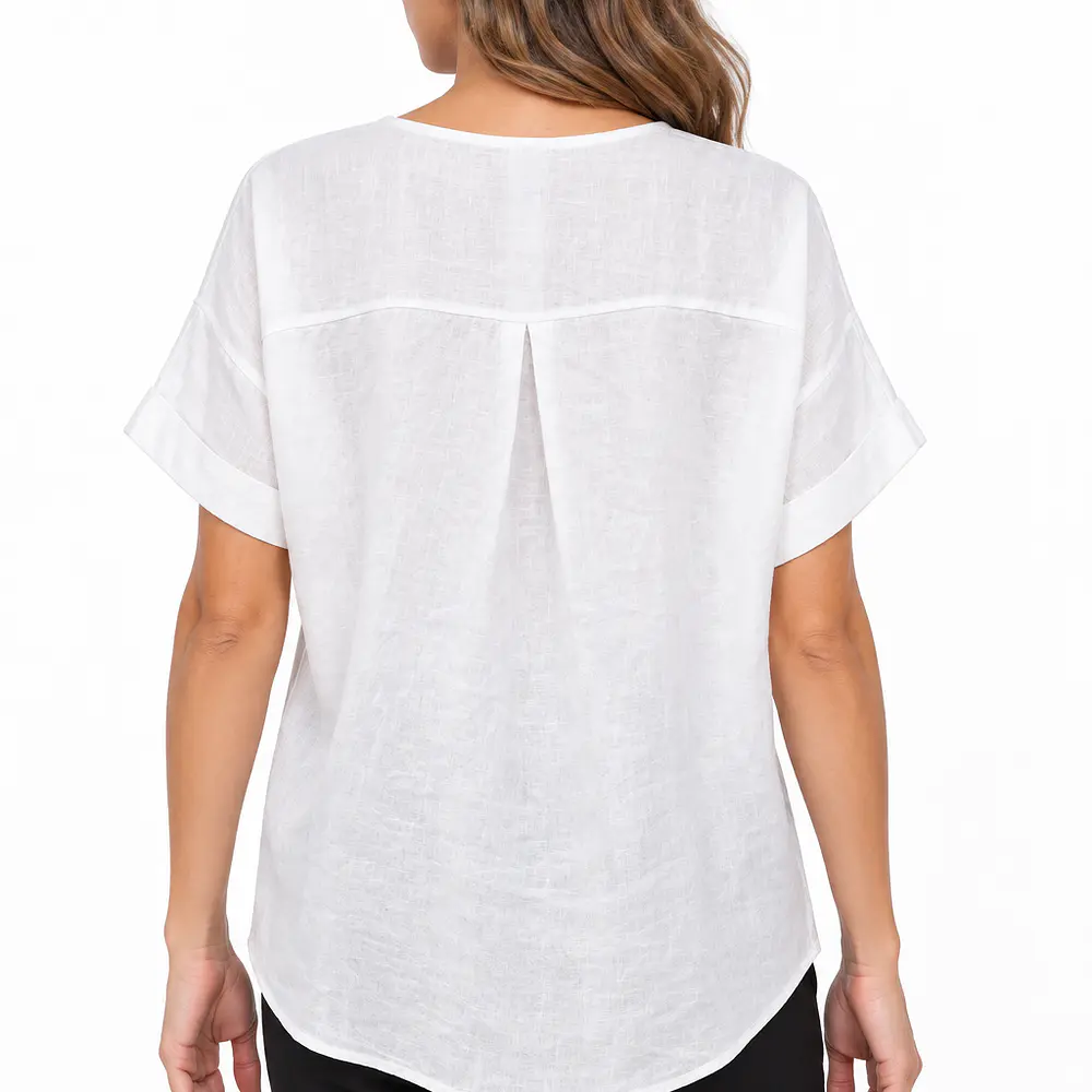 Blusa Lino 1 Boton