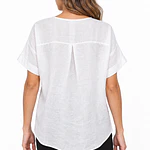 Blusa Lino 1 Boton