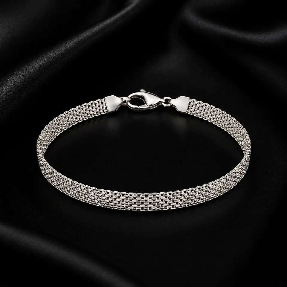Pulsera chinesca en plata 925 1