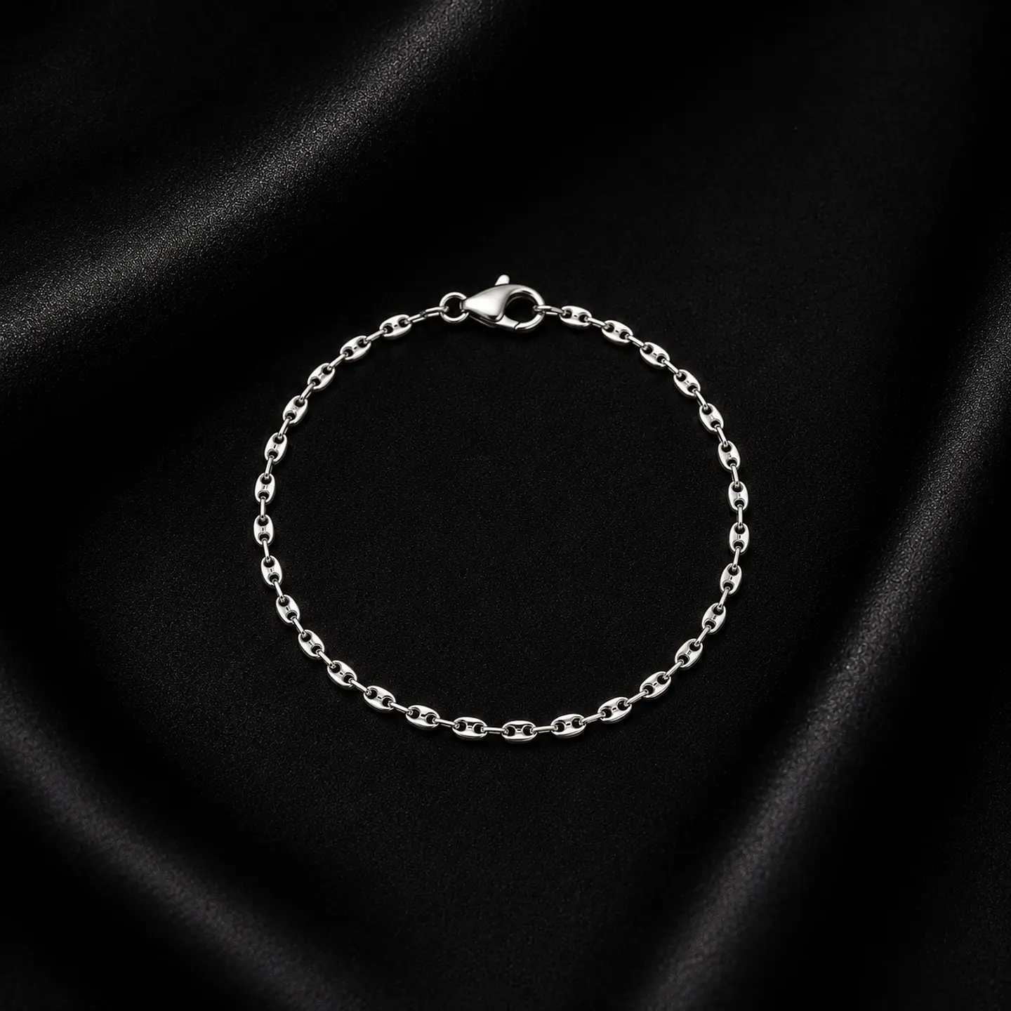Pulsera en plata tipo Gucci 1