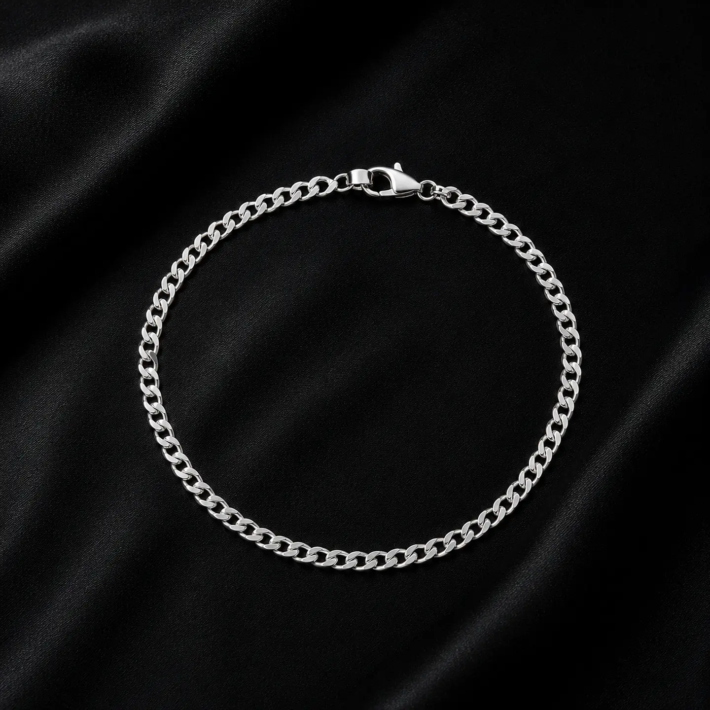 pulsera Martillada en plata  1