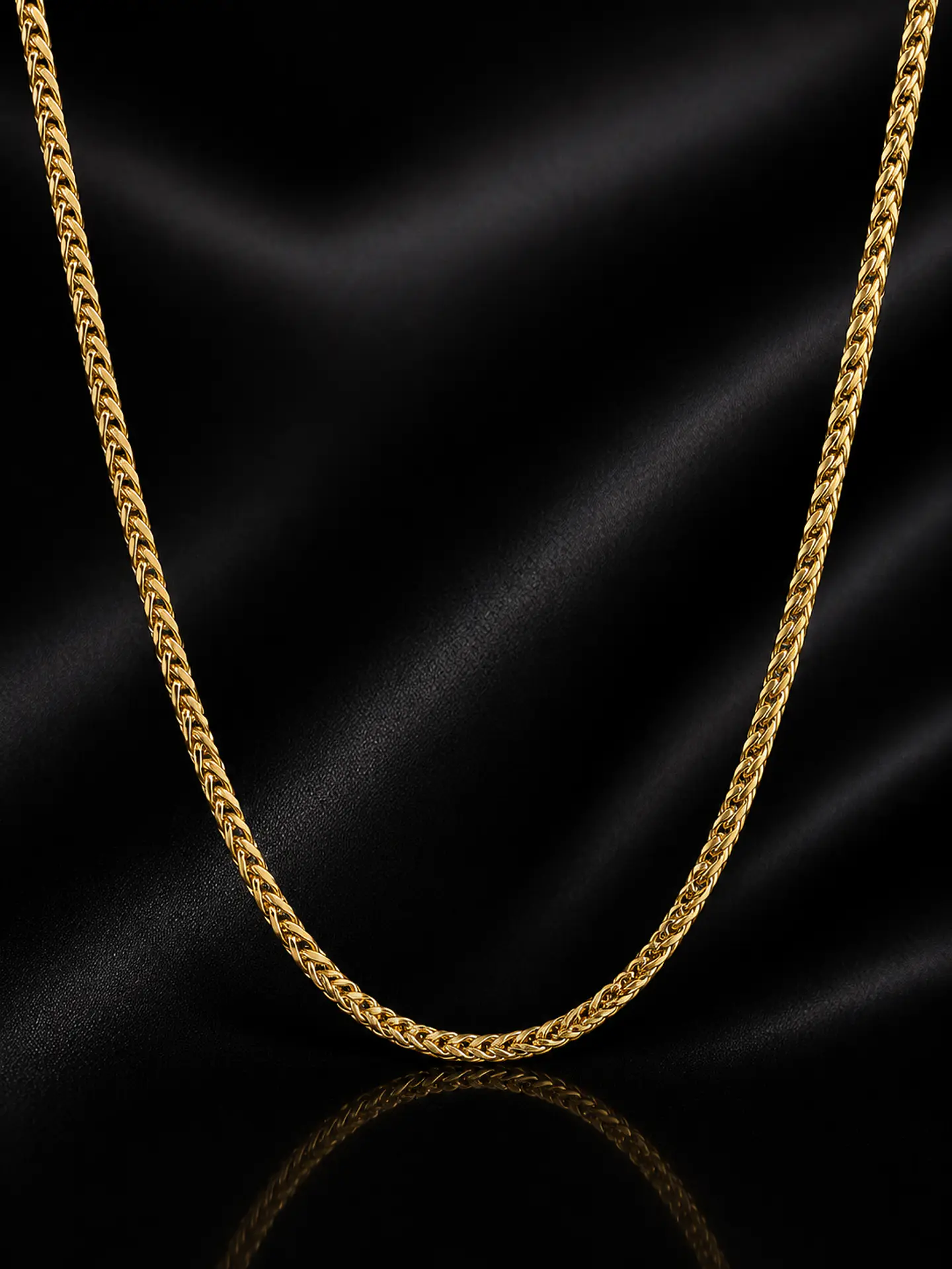 Cadena Franco en oro 18K 1
