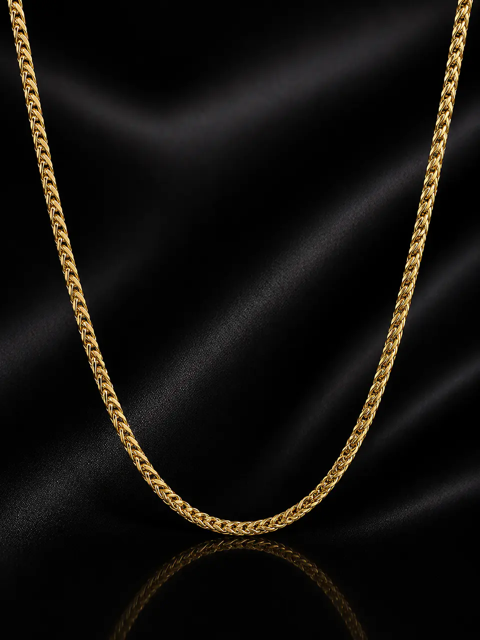 Cadena Franco en oro 18K 1