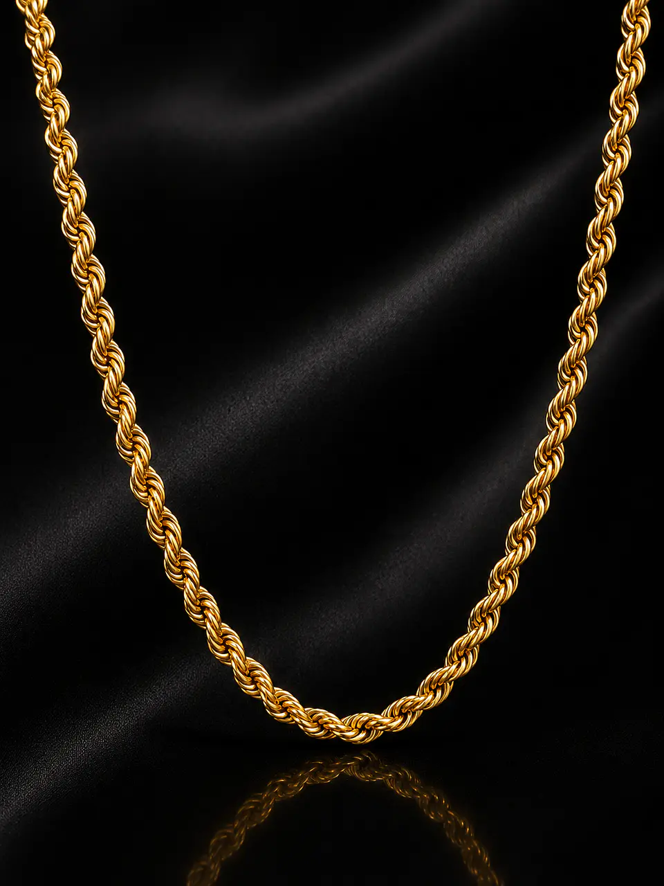 Cadena Lazo en oro 18k  1