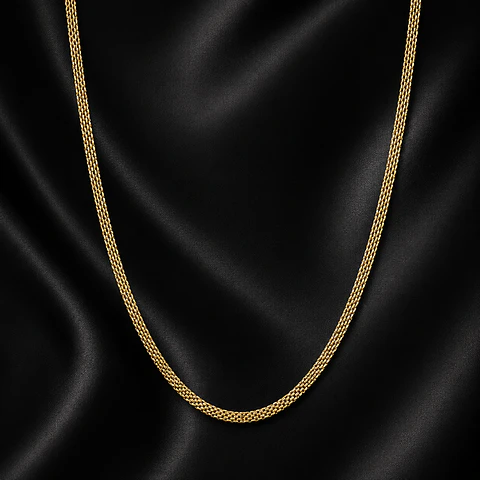 Cadena Chinesca en oro 18k
