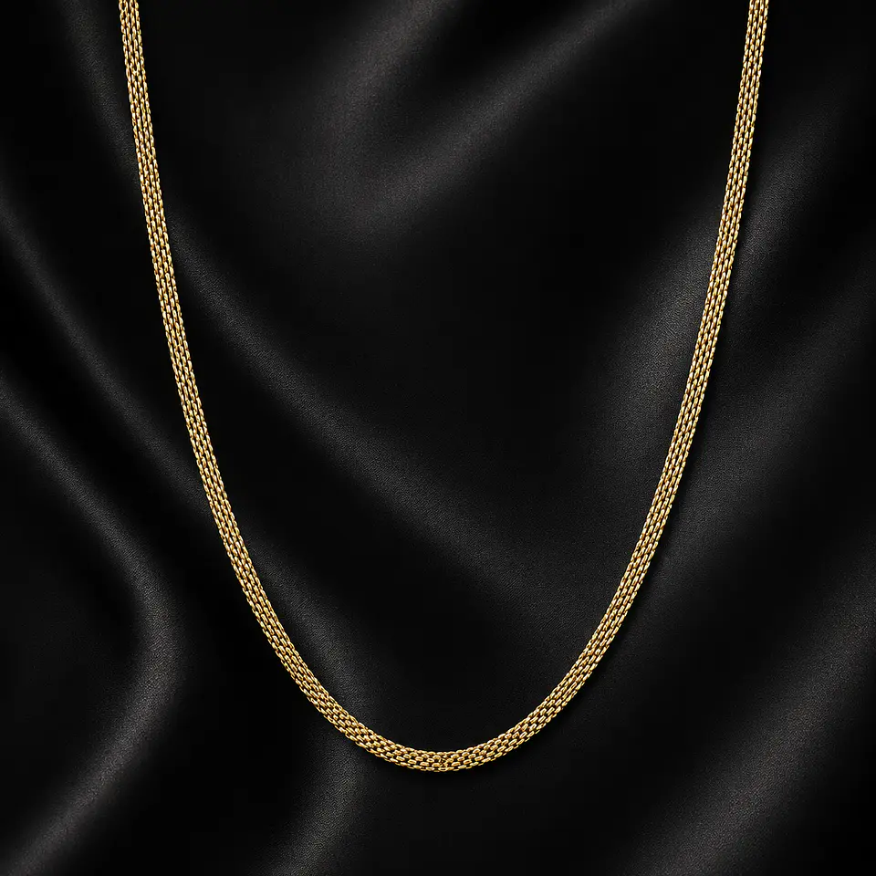 Cadena Chinesca en oro 18k 1