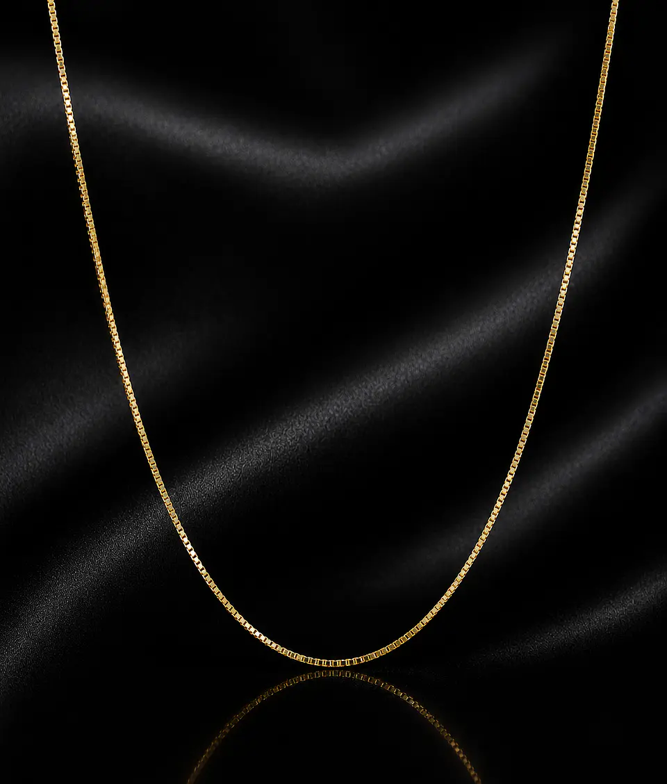 Cadena Veneciana en oro 18k 1