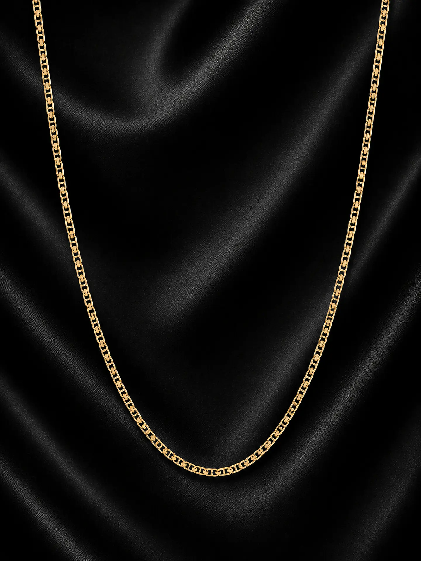 Cadena Escalera en oro 18k 1