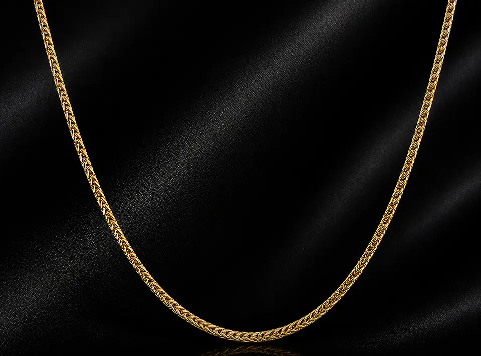 Cadena Franco en oro 18K 1