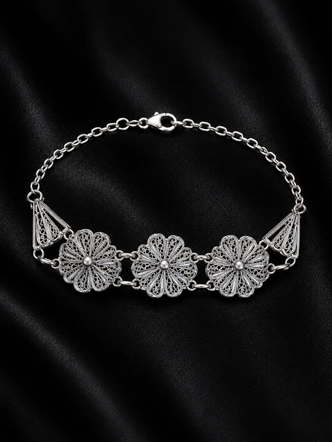Pulsera en Filigrana en plata 