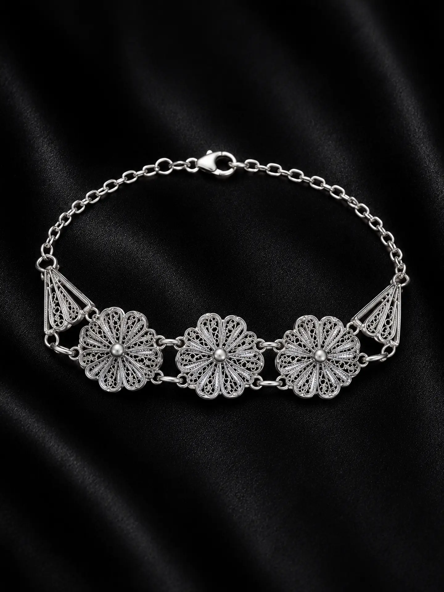 Pulsera en Filigrana en plata  1