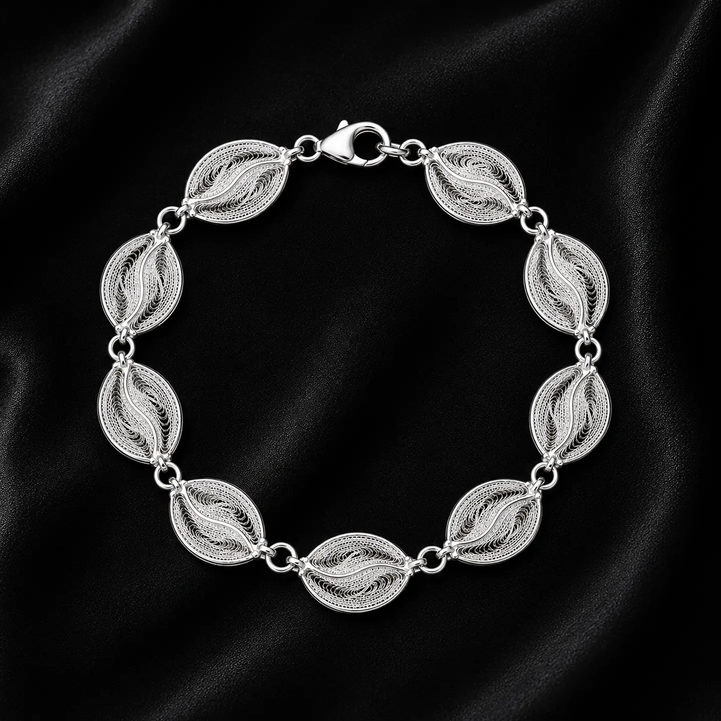 Pulsera en Filigrana en plata  1