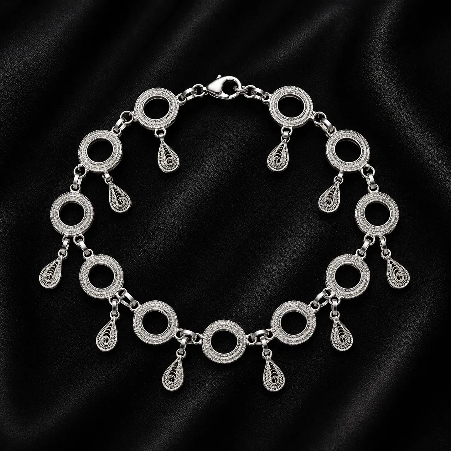 Pulsera en Filigrana en plata  1
