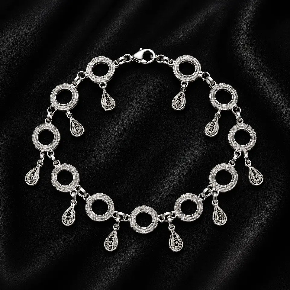 Pulsera en Filigrana en plata  1