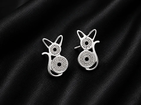 Aretes en filigrana plata 925