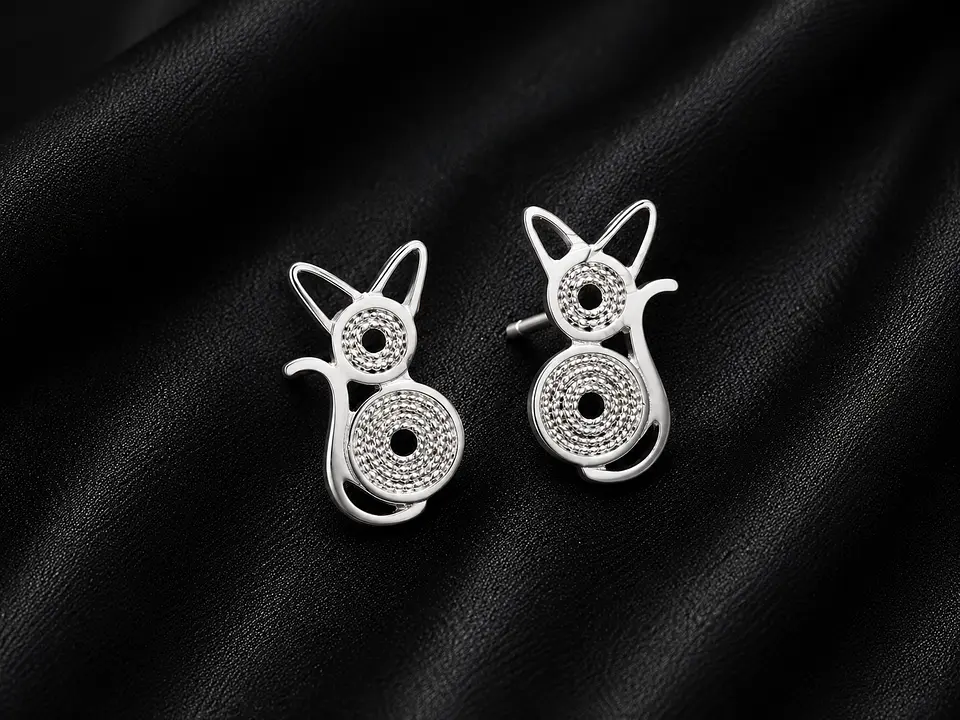 Aretes en filigrana plata 925 1