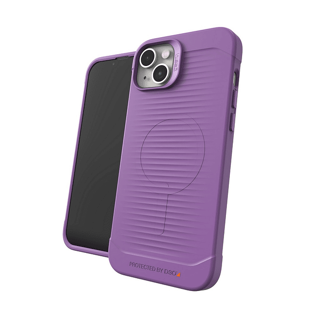 Carcasa Gear4 Havana Snap compatible con MagSafe para iPhone 14 Plus - Violeta