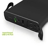 Bateria Externa powerstation pro AC 100W con puertos USB-C, USB-A mophie - Negro