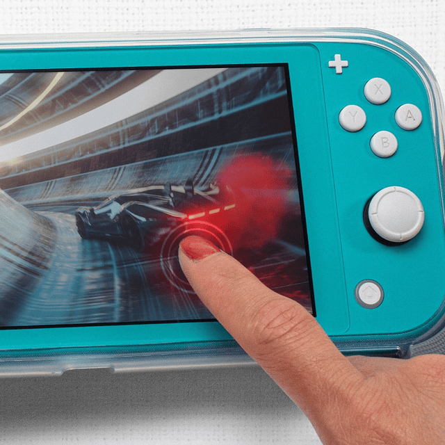 Carcasa Kita Grip 360 Lite con lámina GlassFusion+ para Nintendo Switch Lite