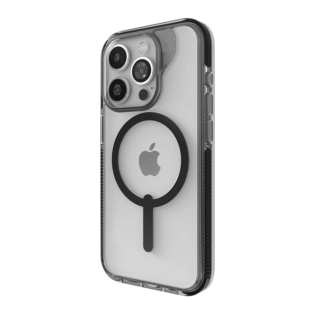 Carcasa ZAGG Santa Cruz Snap iPhone 15 Pro MagSafe Negro