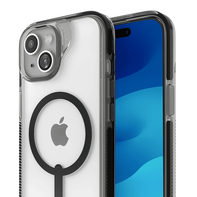 Carcasa ZAGG Santa Cruz Snap para iPhone 15 MagSafe Azul