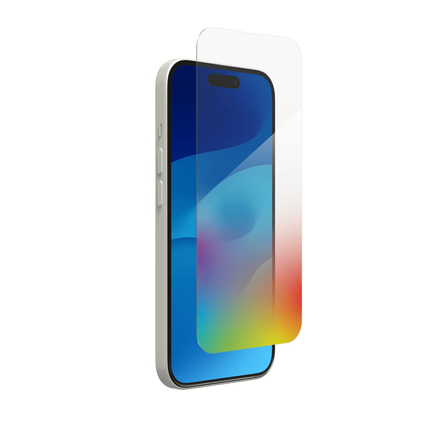 Lámina Glass Elite XTR3 con filtro azul para iPhone 15 ZAGG