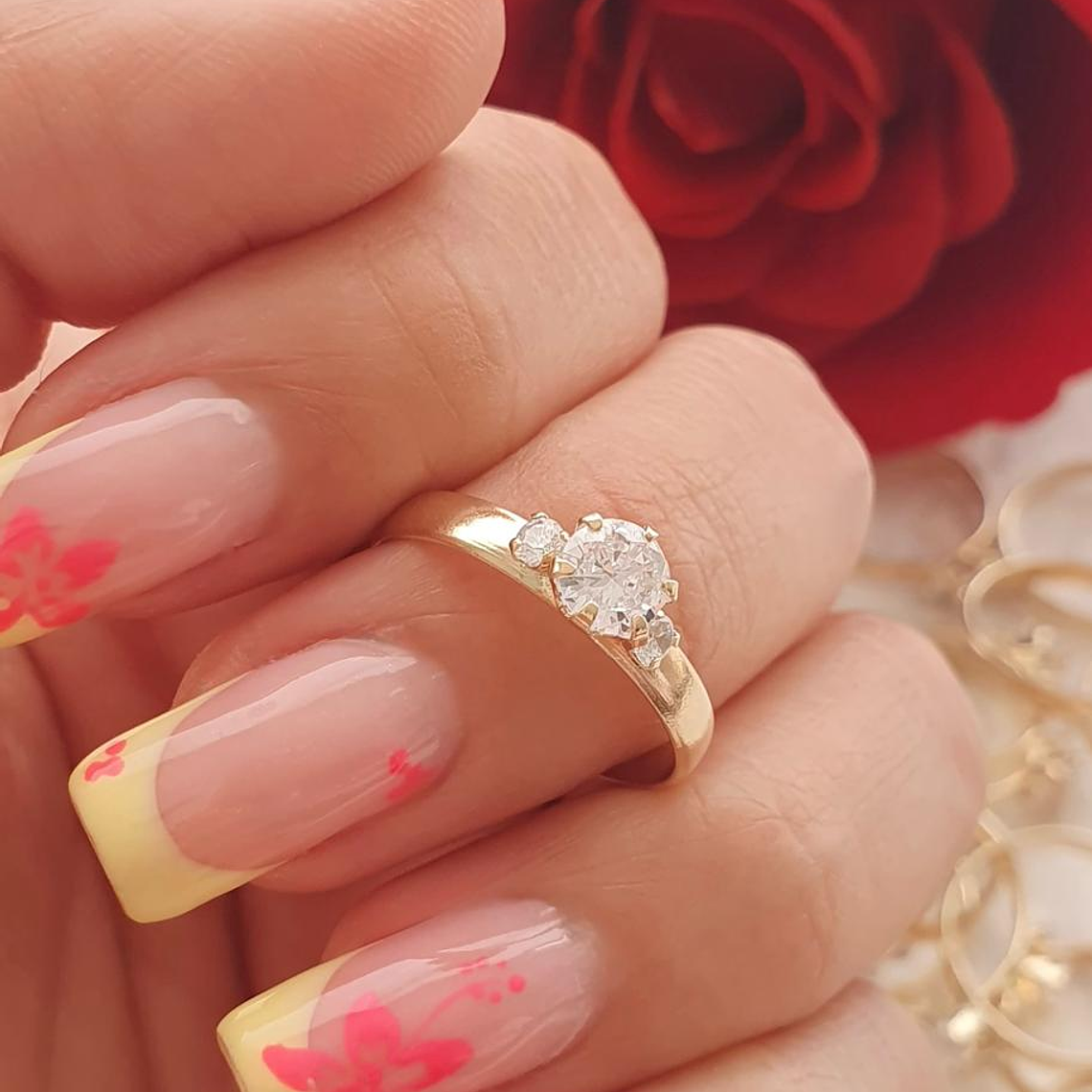 Anillo promise tricircon 1