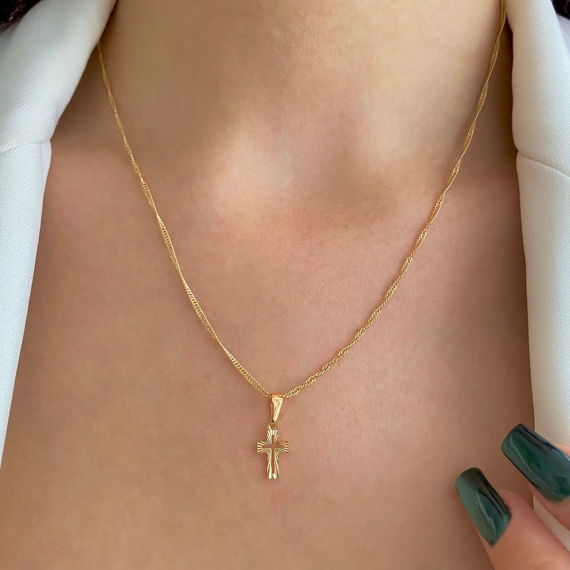 Cadena Singapur 45cm 1.5mm Sin Dije 1