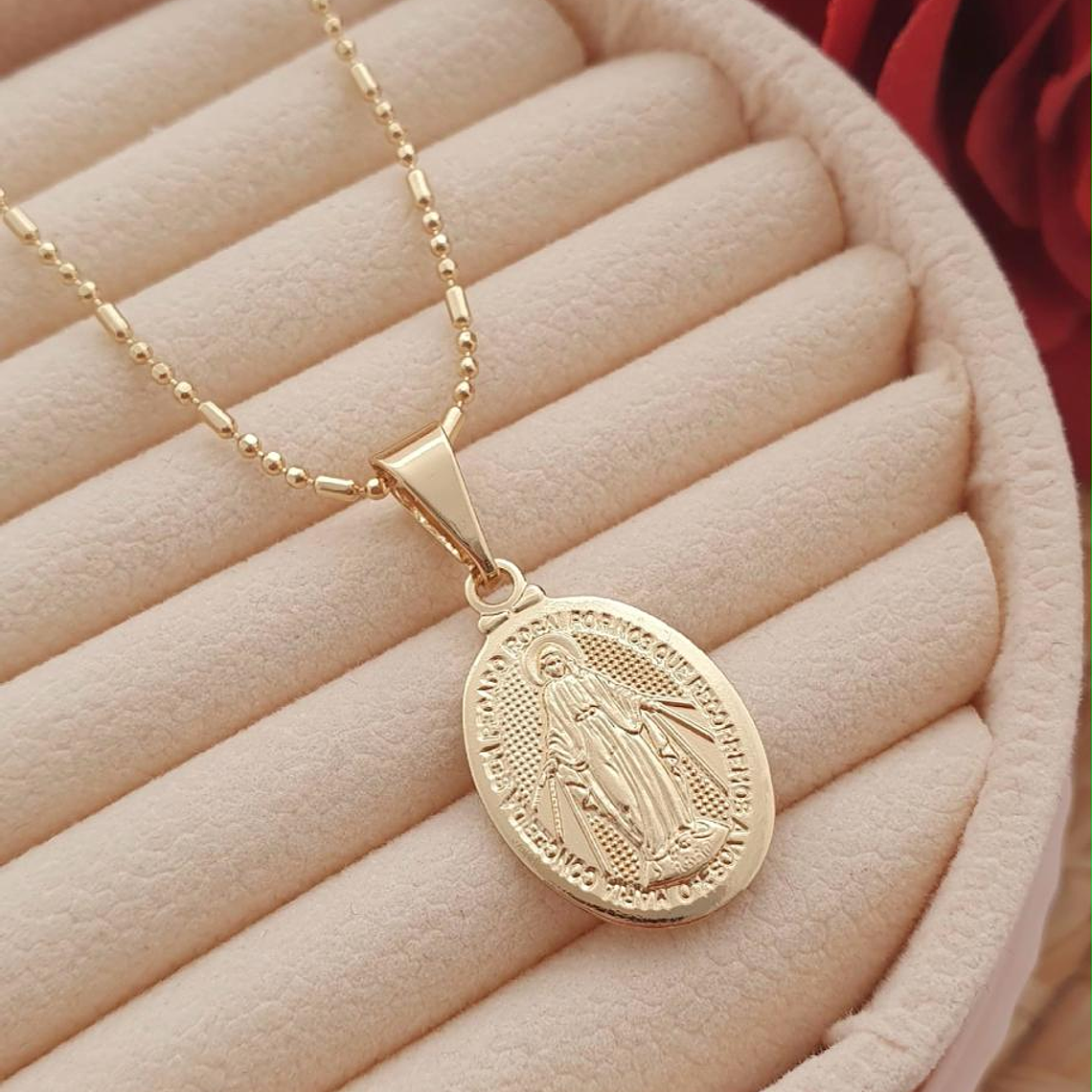 Dije medalla milagrosa grande 1