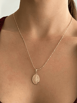 Dije medalla milagrosa grande