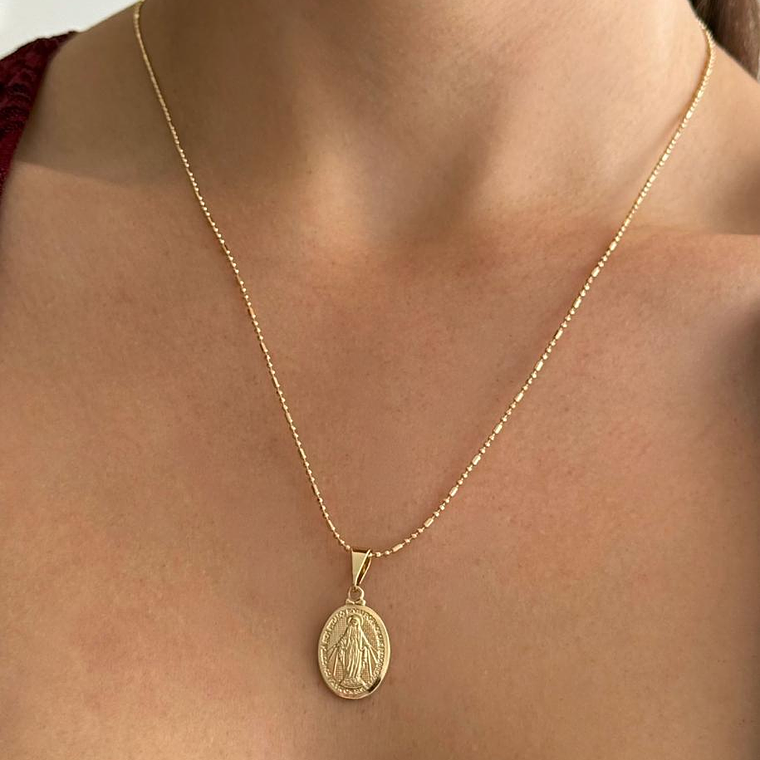 Dije medalla milagrosa grande 2