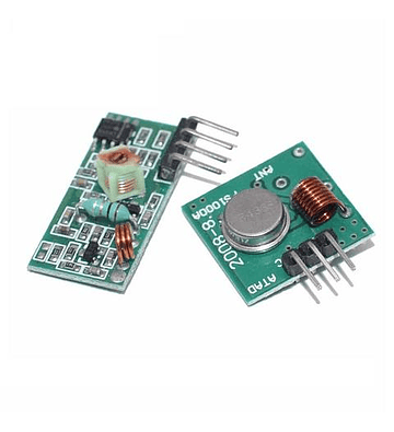 MODULO TRANSMISOR Y RECEPTOR RF 433MHZ