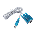 CABLE ADAPTADOR USB A RS232 PUERTO SERIAL DB9