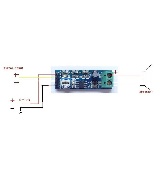 MODULO AMPLIFICADOR LM386 1 Wattio - ZAMUX BOGOTA
