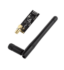 NRF24L01 TRANCEPTOR CON ANTENA PA+LNA DE 2.4GHZ