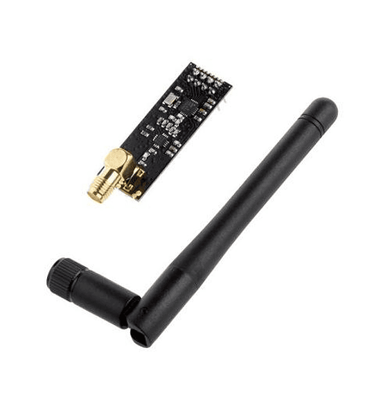 NRF24L01 TRANCEPTOR CON ANTENA PA+LNA DE 2.4GHZ