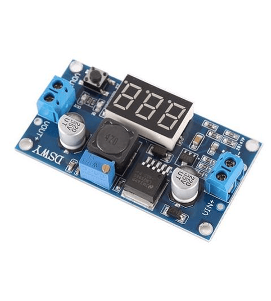 LM2596 MODULO REDUCTOR CON VOLTIMETRO