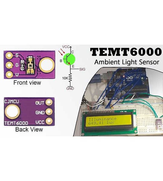 SENSOR DE LUZ ANALOGO  TEMT6000