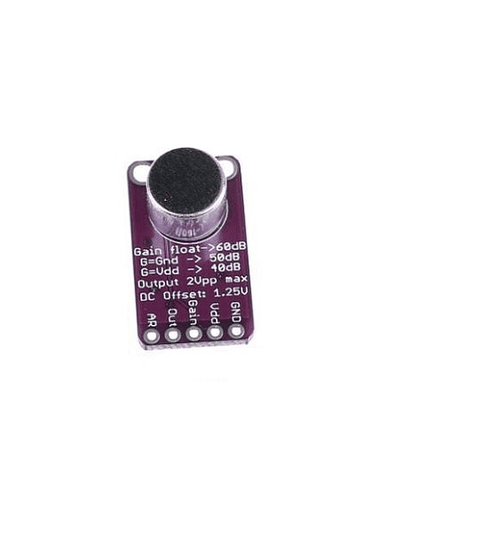 MAX9814 Sensor De Sonido Con Amplificador Integrado