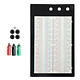 Protoboard Grande Doble Con Lamina Y Bananas 1660 Puntos