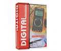Multimetro  Digital Amarillo con Medicion de Condensadores  DT9205