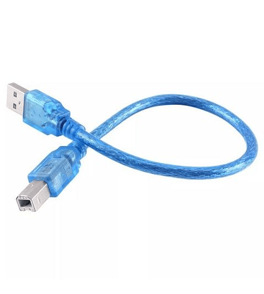 CABLE USB  COMPATIBLE  CON ARDUINO UNO - MEGA