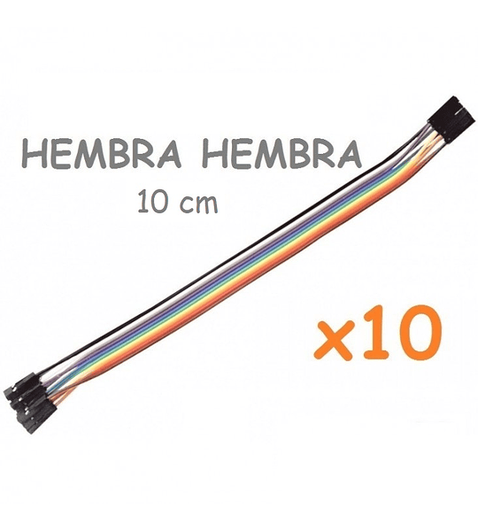 Jumper 10cm Hembra Hembra X10